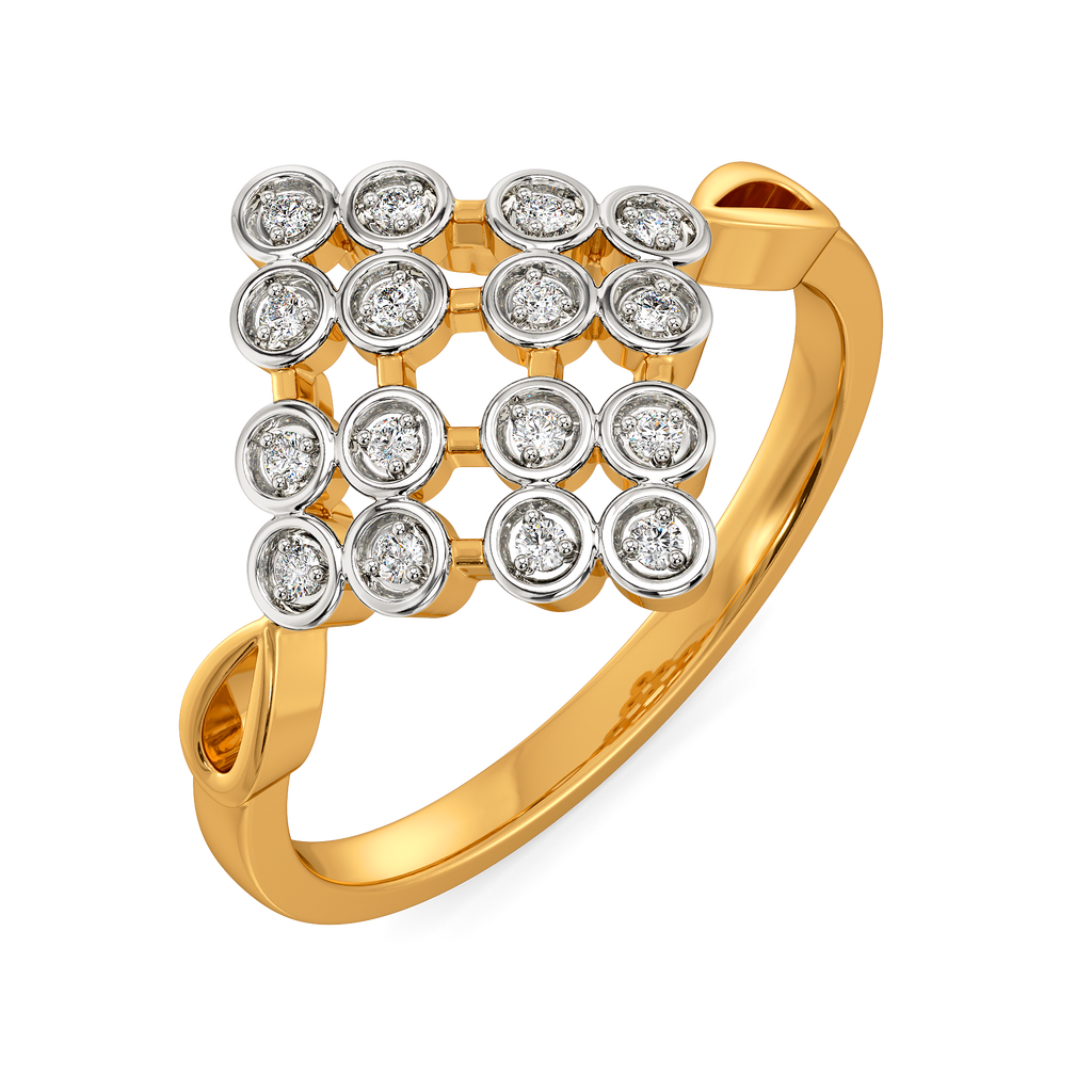 Boudoir Lace Diamond Rings