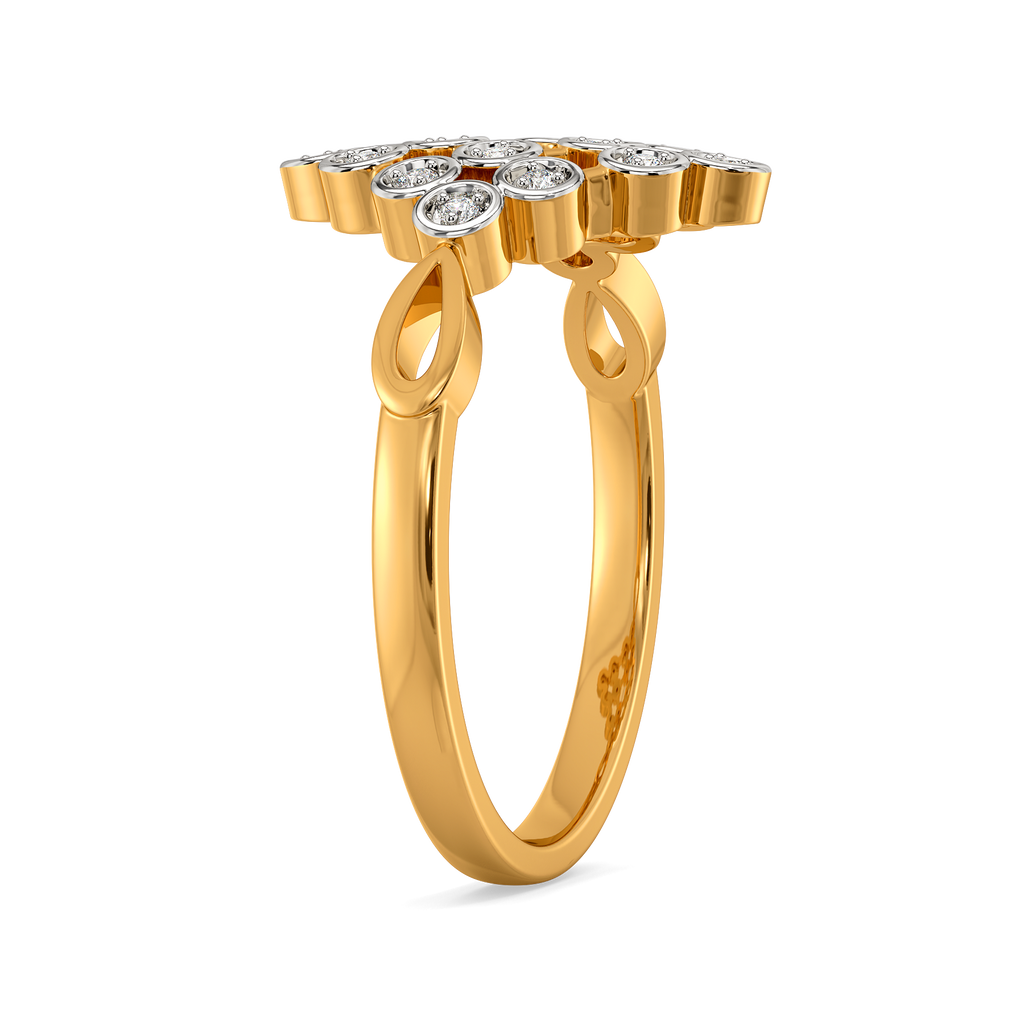 Boudoir Lace Diamond Rings image