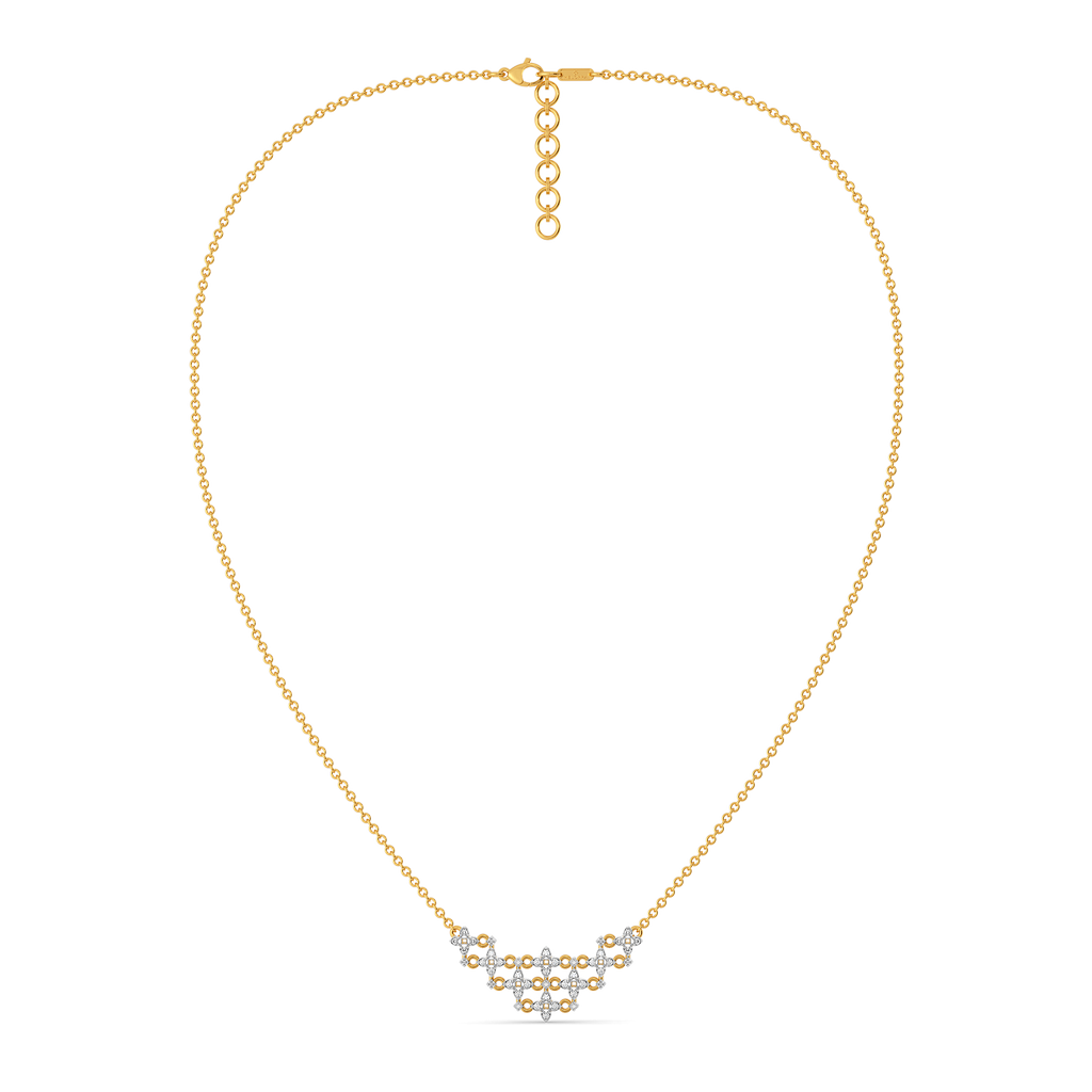 Boudoir Lace Diamond Necklaces