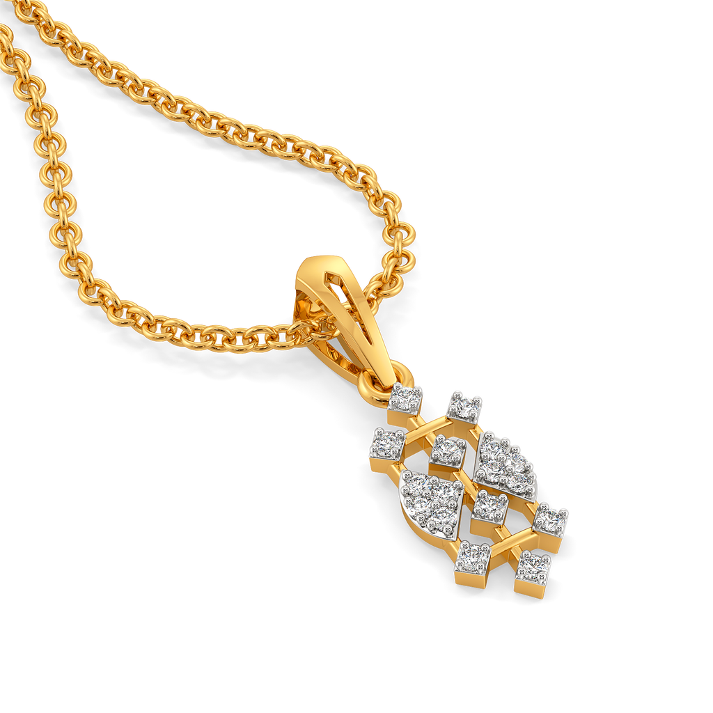 Made to Mirror Diamond Pendants