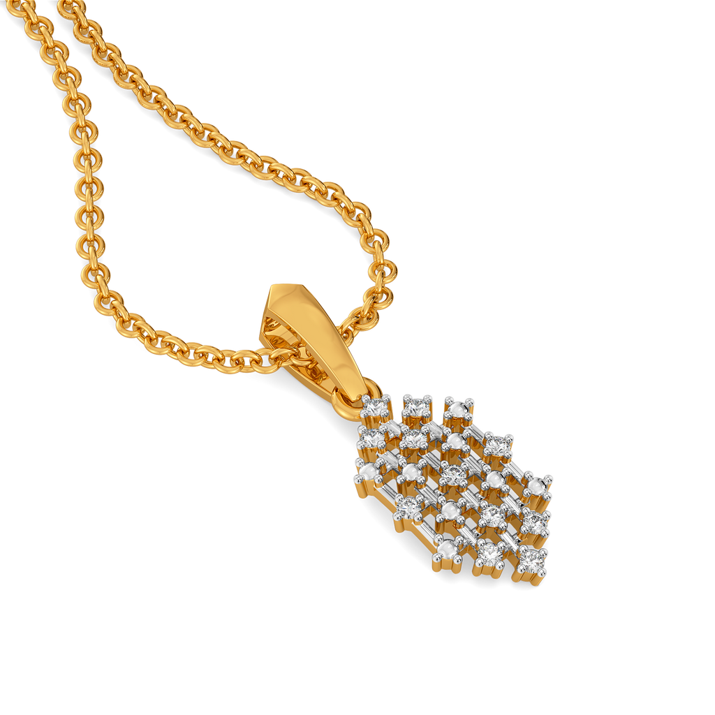 Echoes Elegance Diamond Pendants