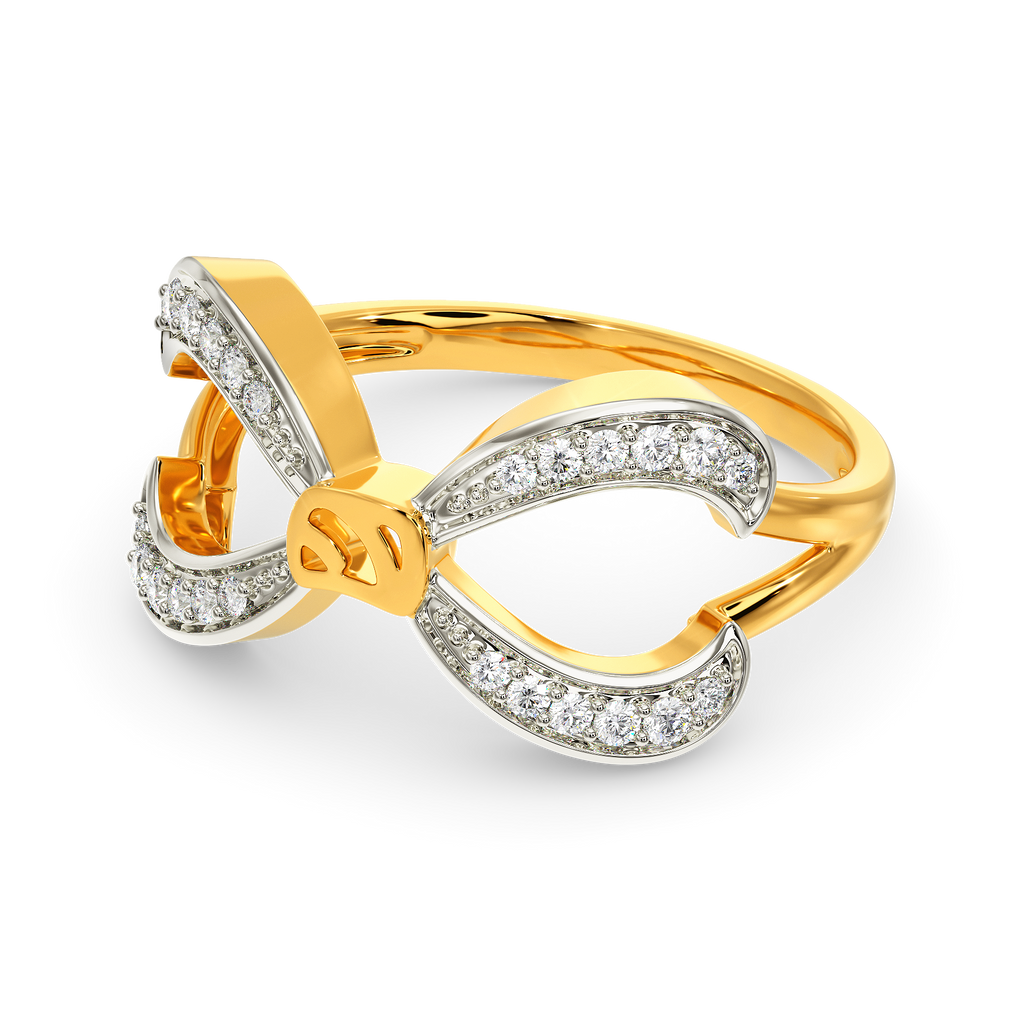 Bow Down Diamond Rings alternate view 3