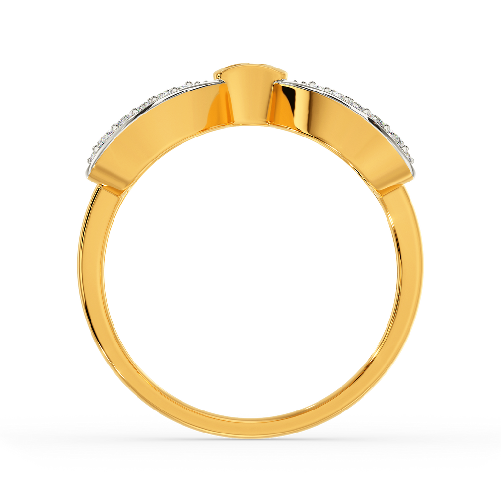 Bow Down Diamond Rings image