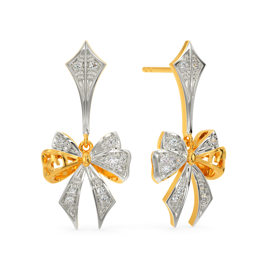 Its Bowtiful Diamond Earrings