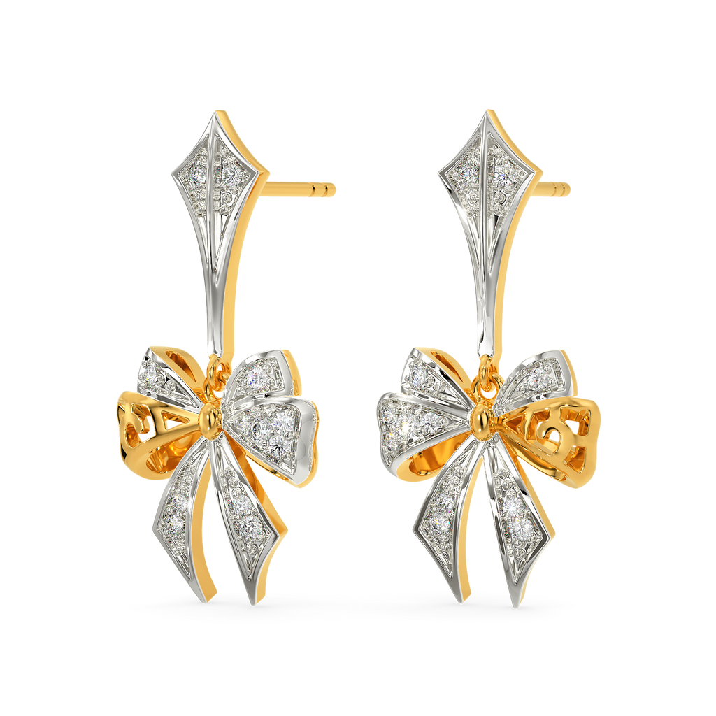 Its Bowtiful Diamond Earrings