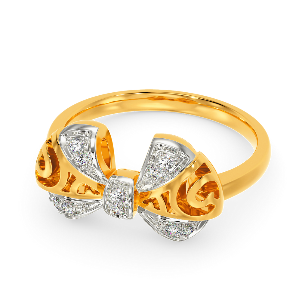 Its Bowtiful Diamond Rings alternate view 2