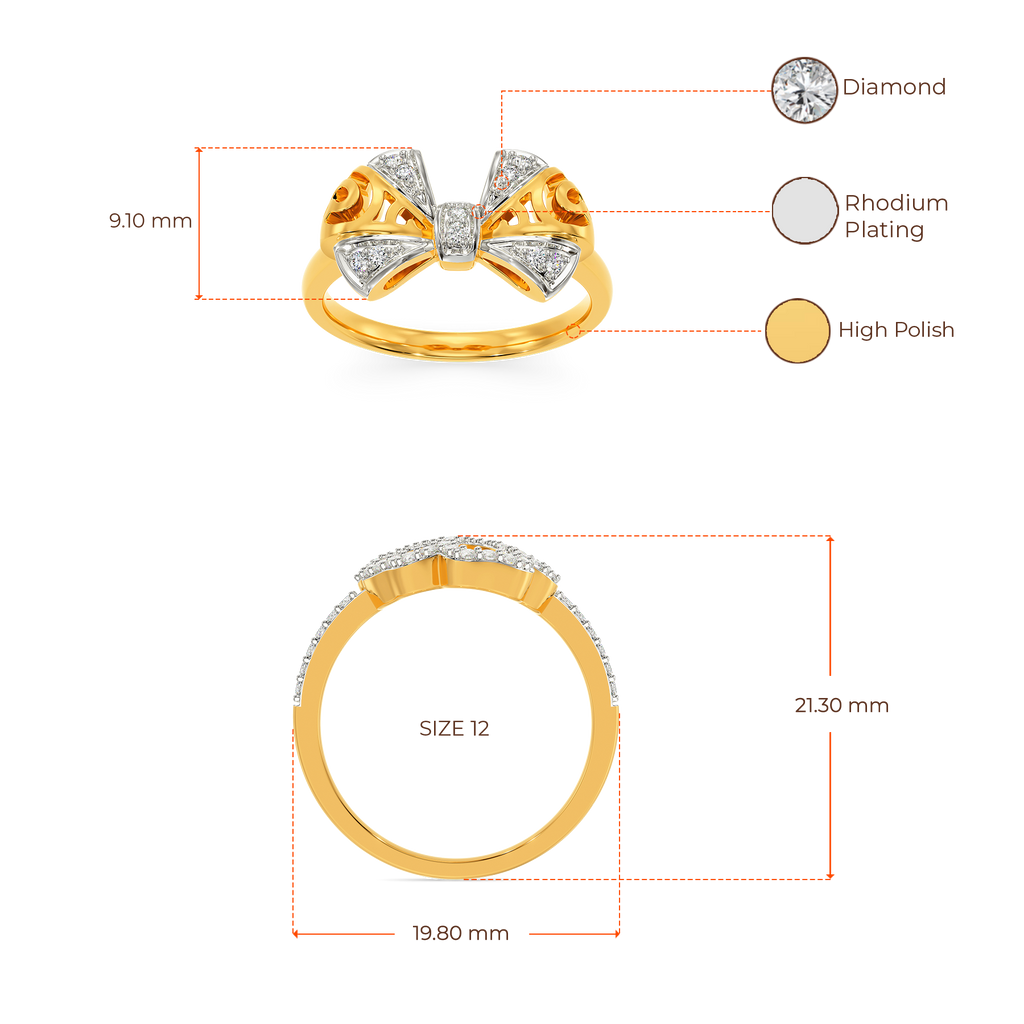 Its Bowtiful Diamond Rings image