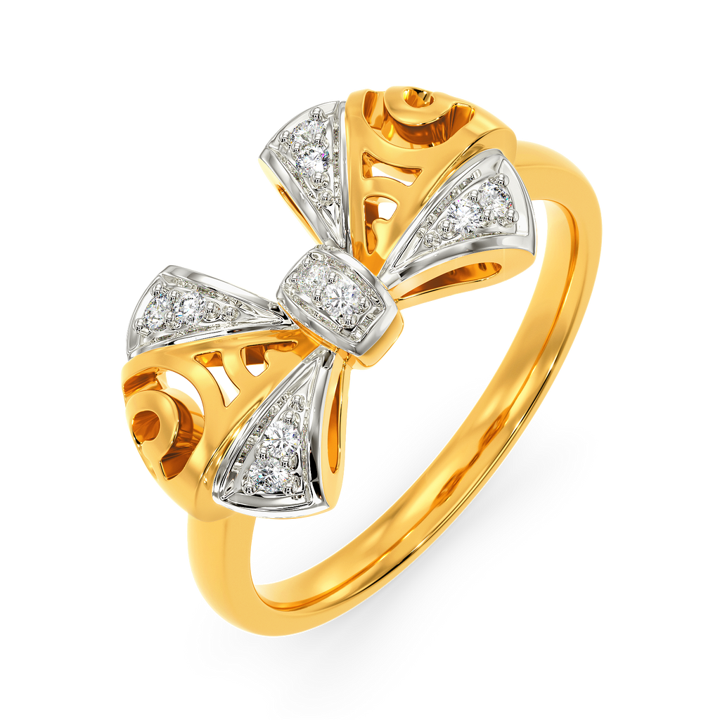 Its Bowtiful Diamond Rings alternate view 3