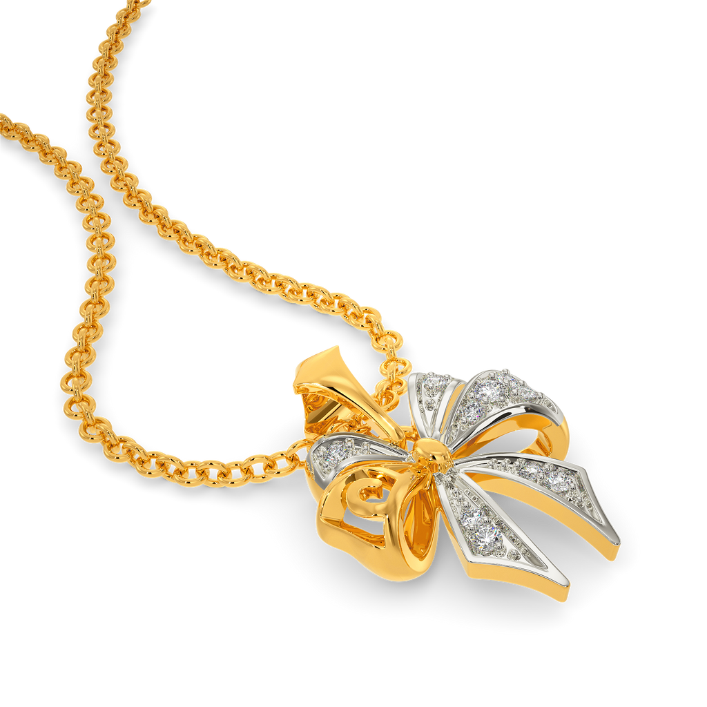 Its Bowtiful Diamond Pendants
