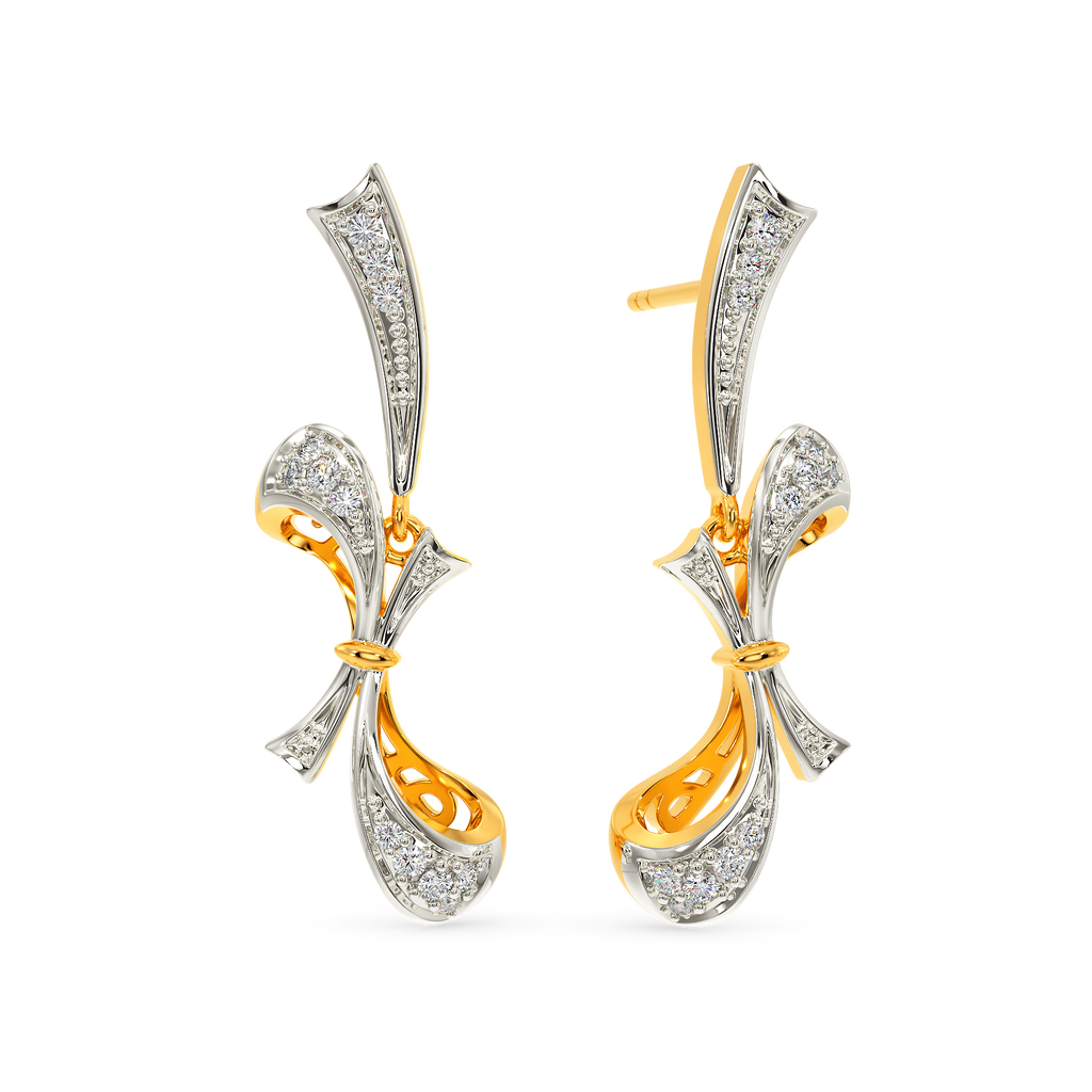 Bow Dreams Diamond Earrings