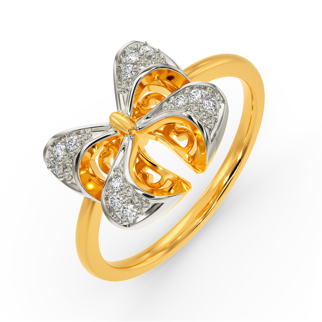 Bow Dreams Diamond Rings image