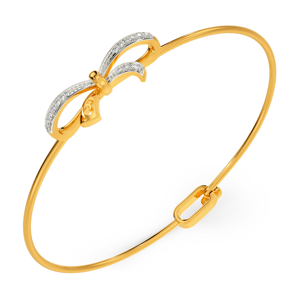 Bow Rock Diamond Bangles