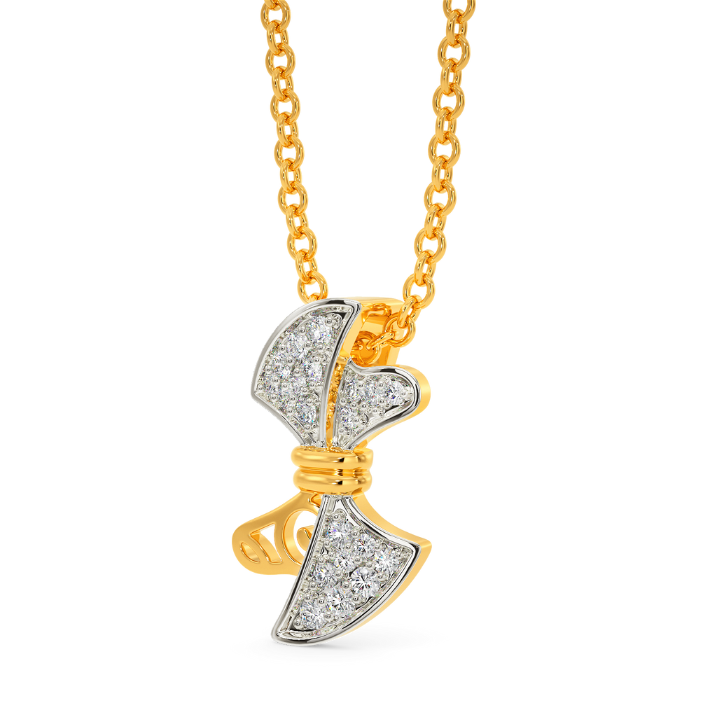 Bows Truly Diamond Pendants
