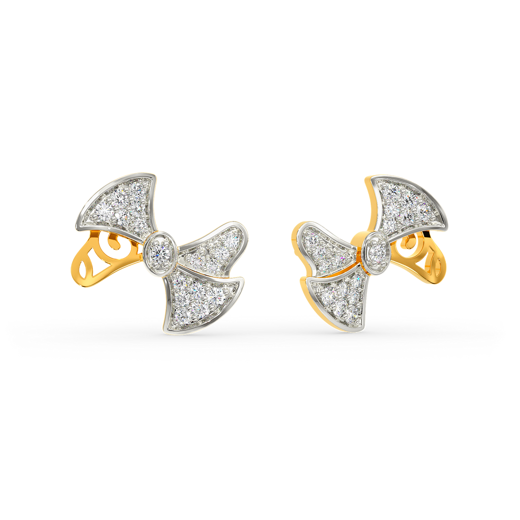 Bows Truly Diamond Earrings