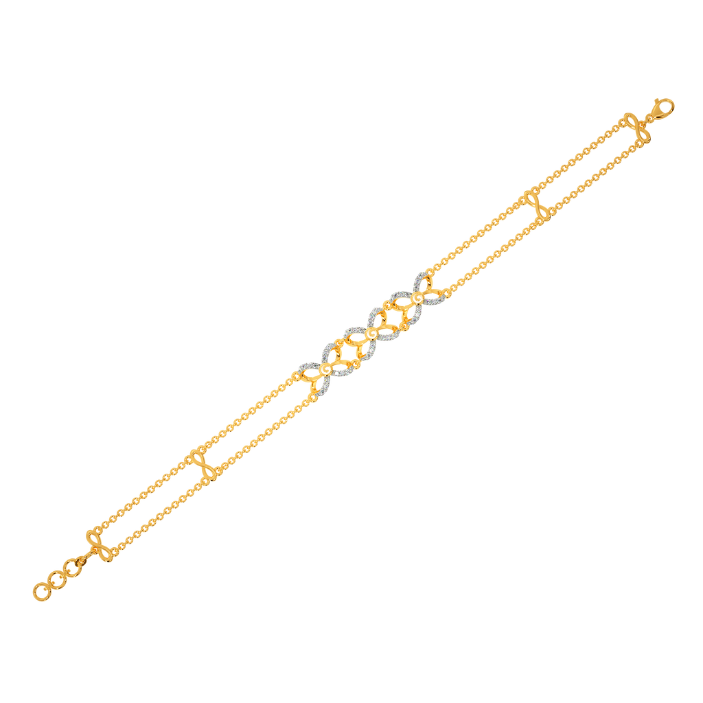 The Bow Show Diamond Bracelets
