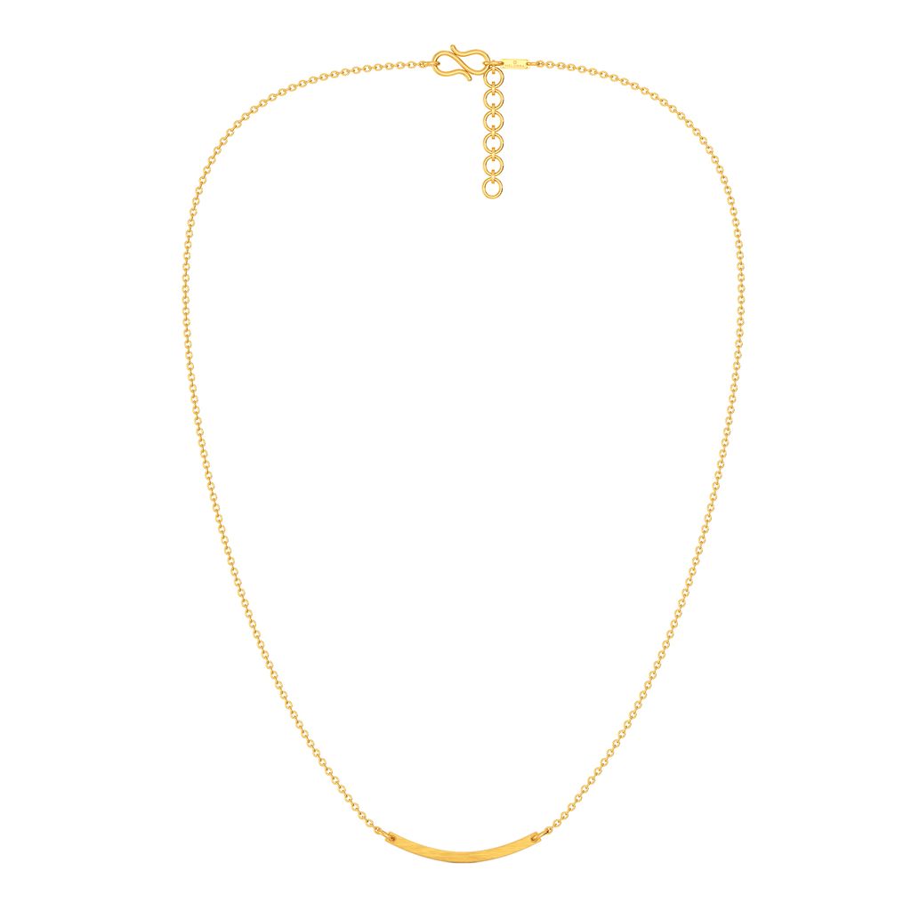 Subtle tones Gold Necklaces