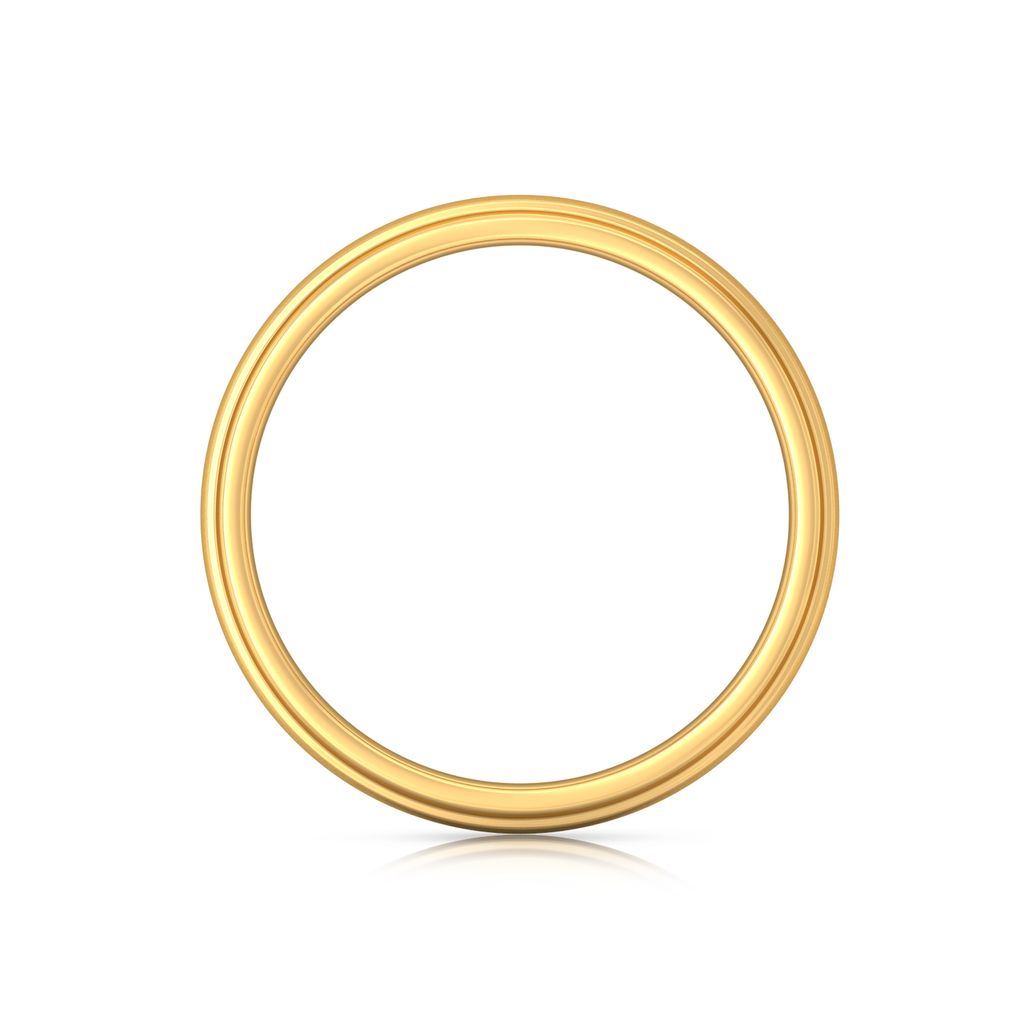 Evergreen sheen Gold Rings image