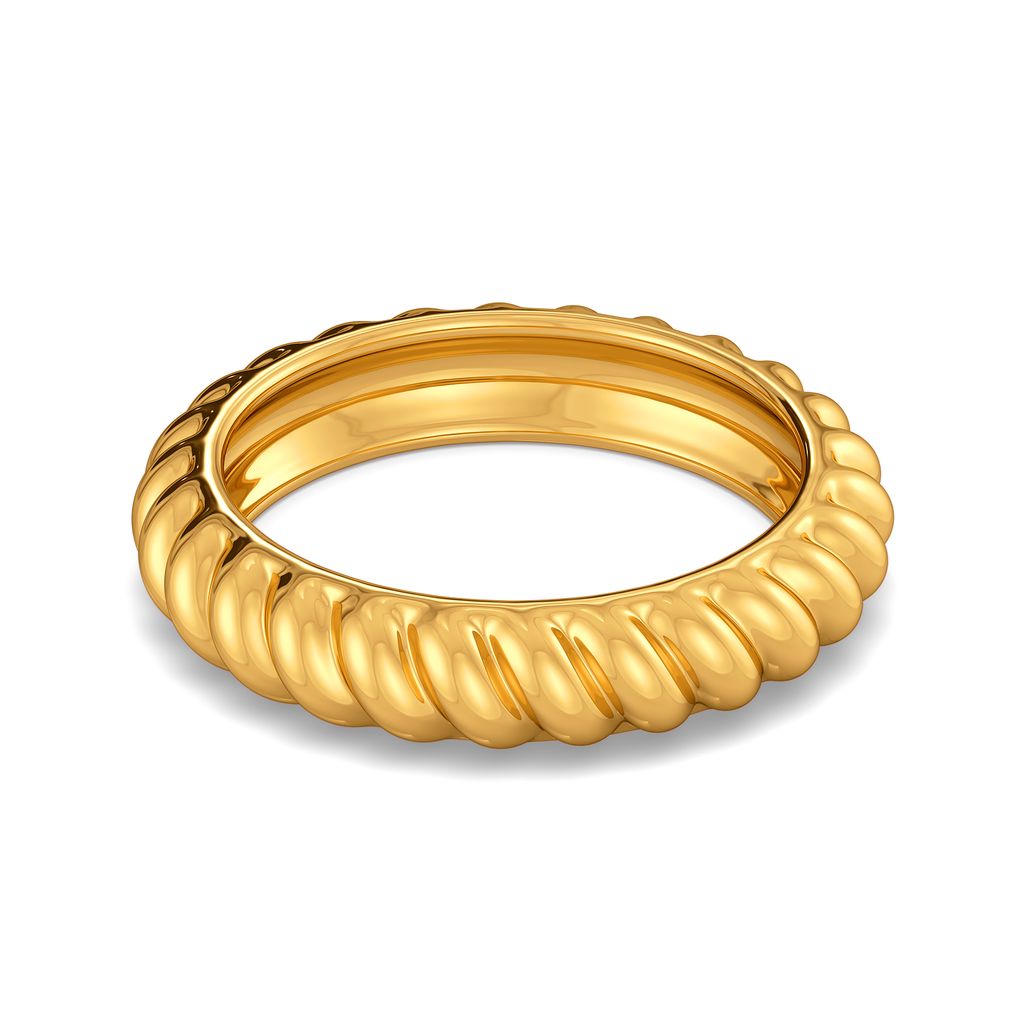 Classic Twists Gold Rings alternate view 3