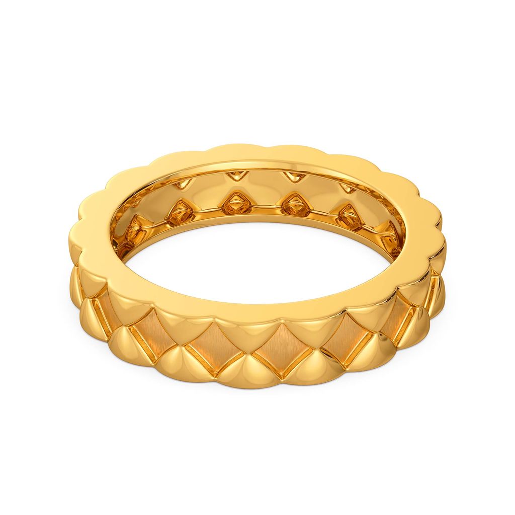 Sleek N Satin Gold Rings alternate view 3