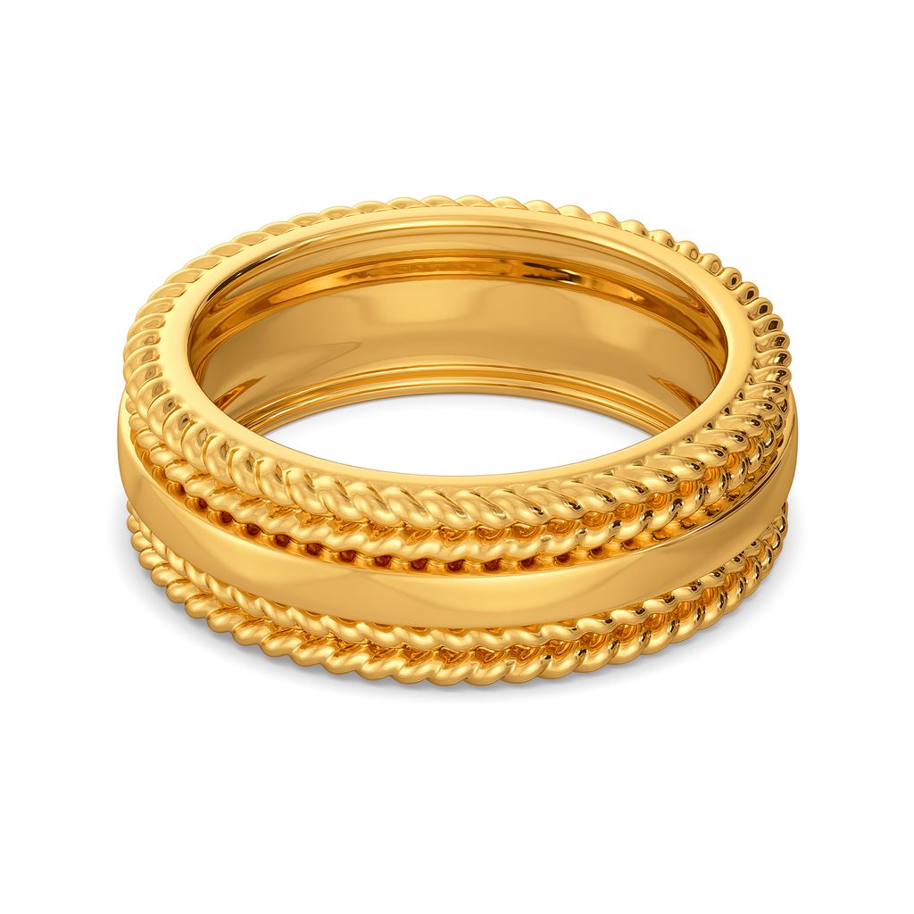 Classic Zest Gold Rings alternate view 3