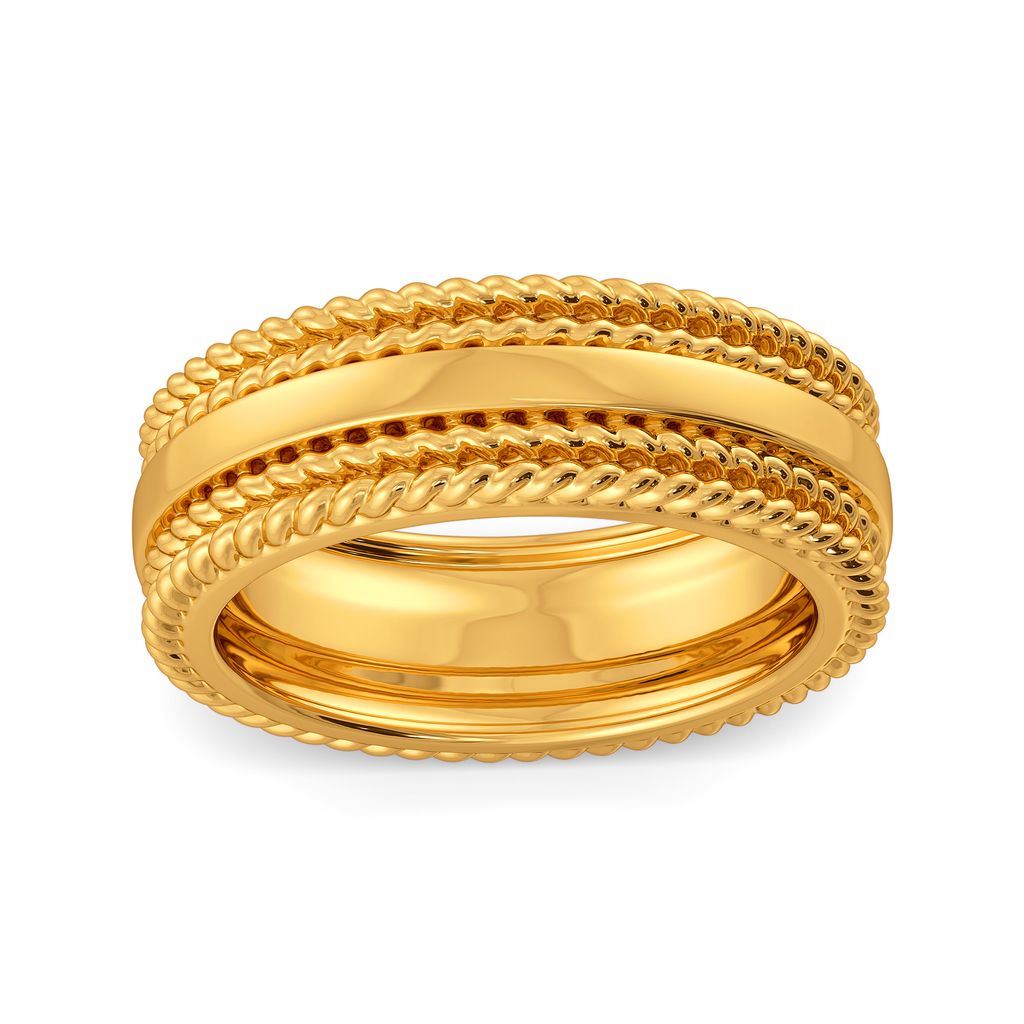 Classic Zest Gold Rings alternate view 2