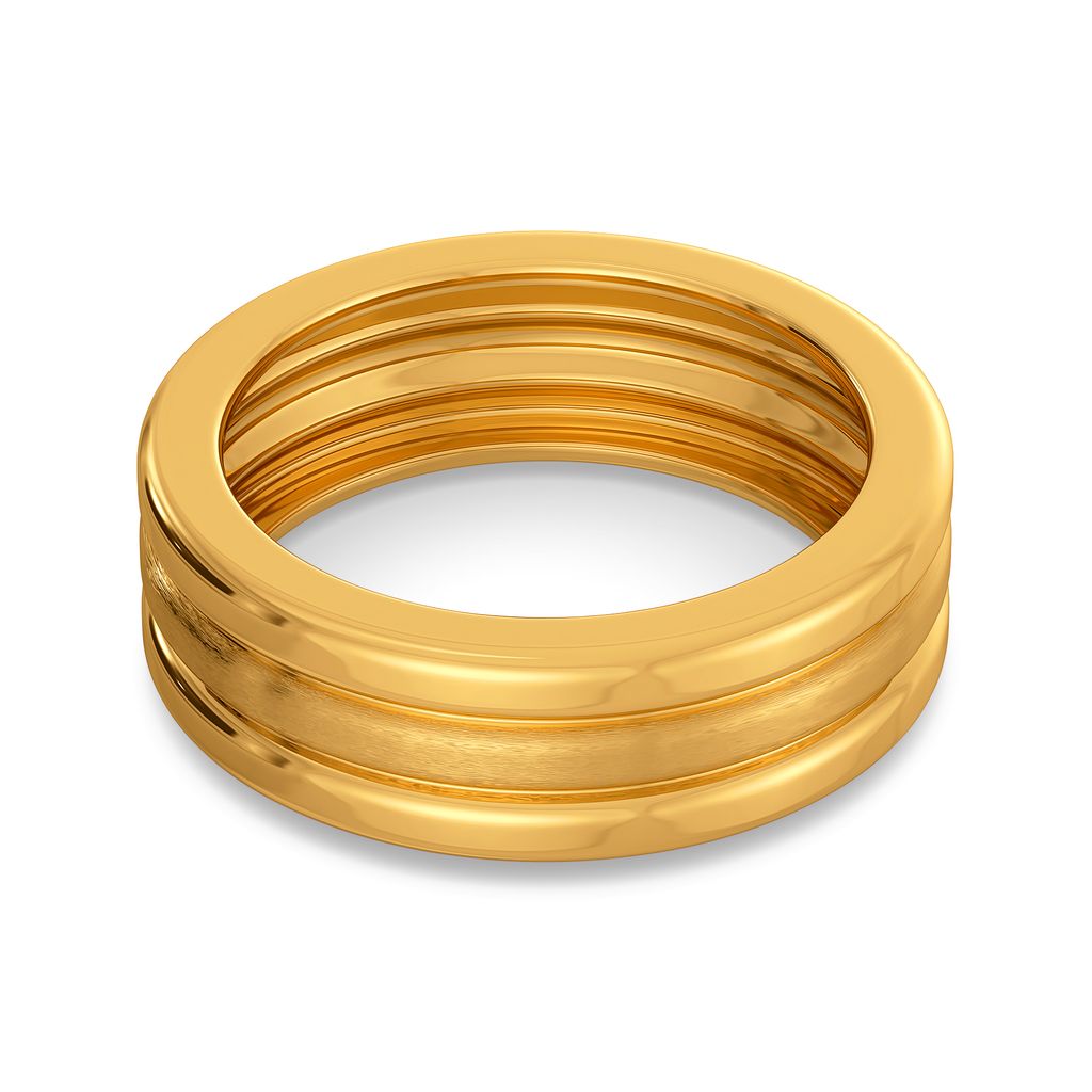 Layer Leisure Gold Rings alternate view 3