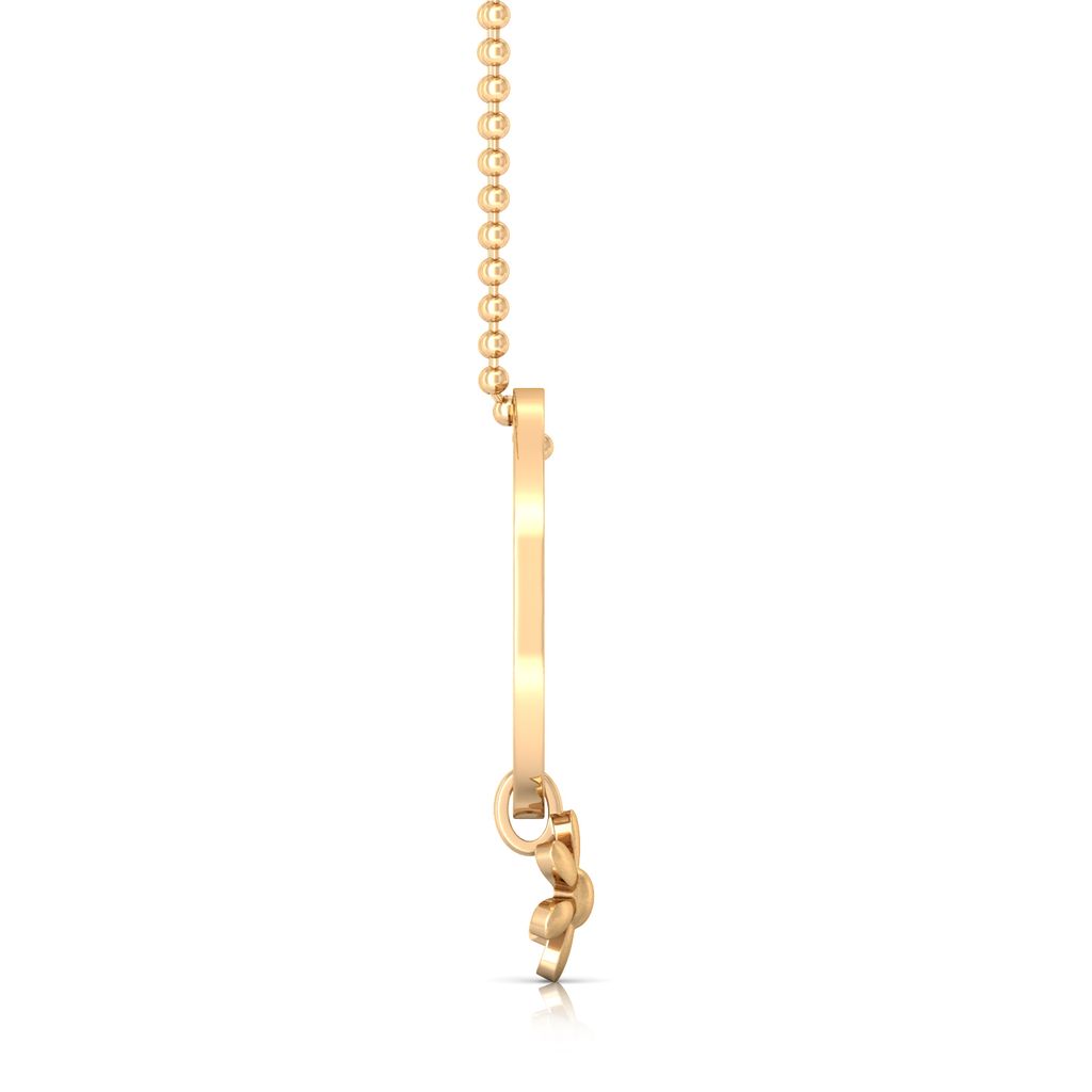 Opposites attract Gold Pendants