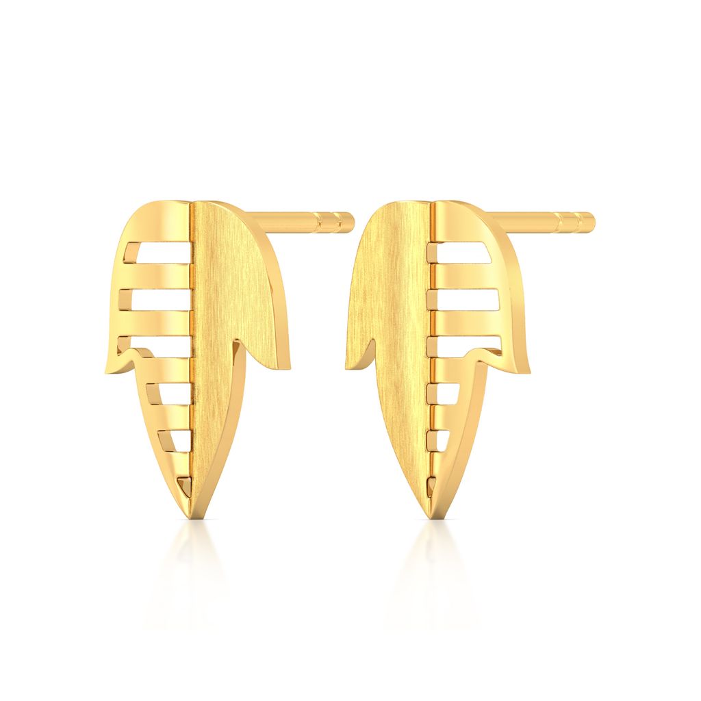 Whimsical mix Gold Earrings