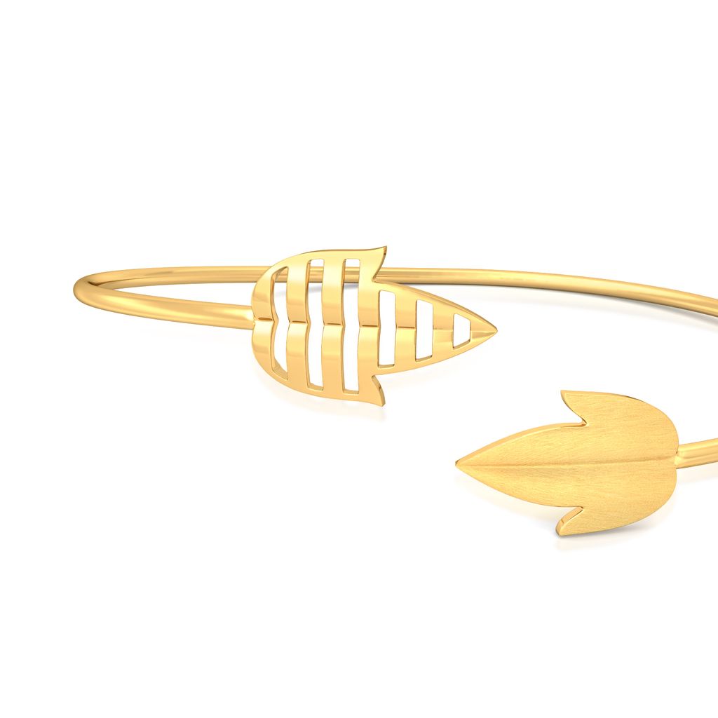 Whimsical mix Gold Bangles