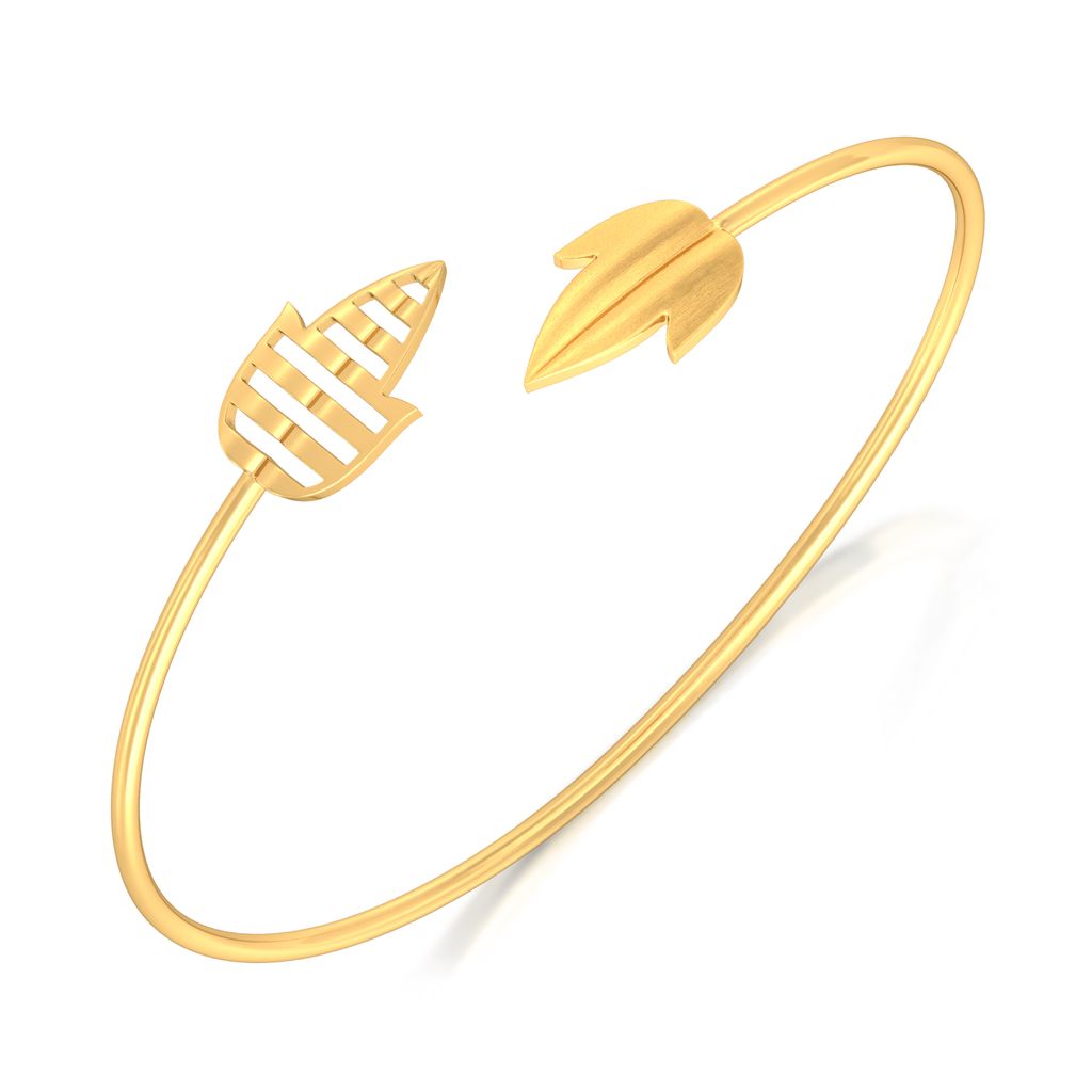 Whimsical mix Gold Bangles