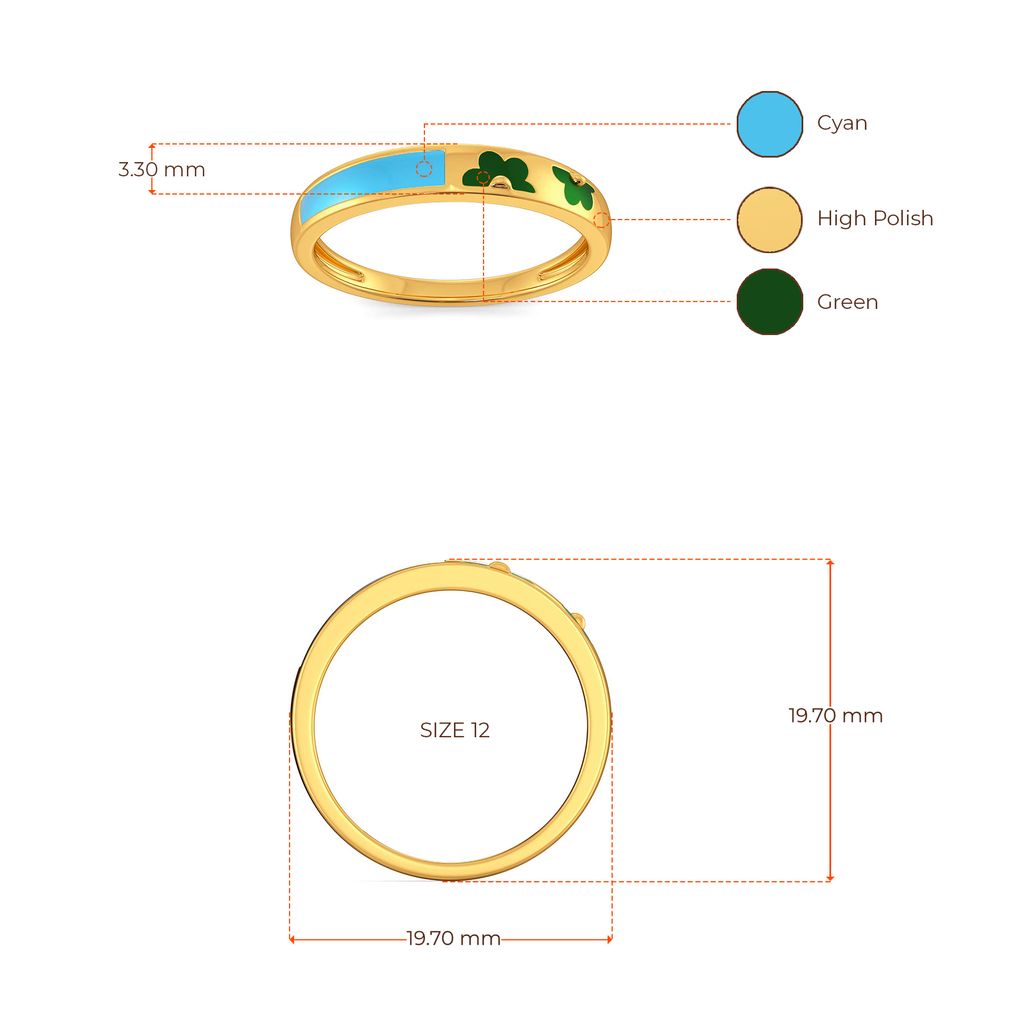 The Cyan Clan Gold Rings image