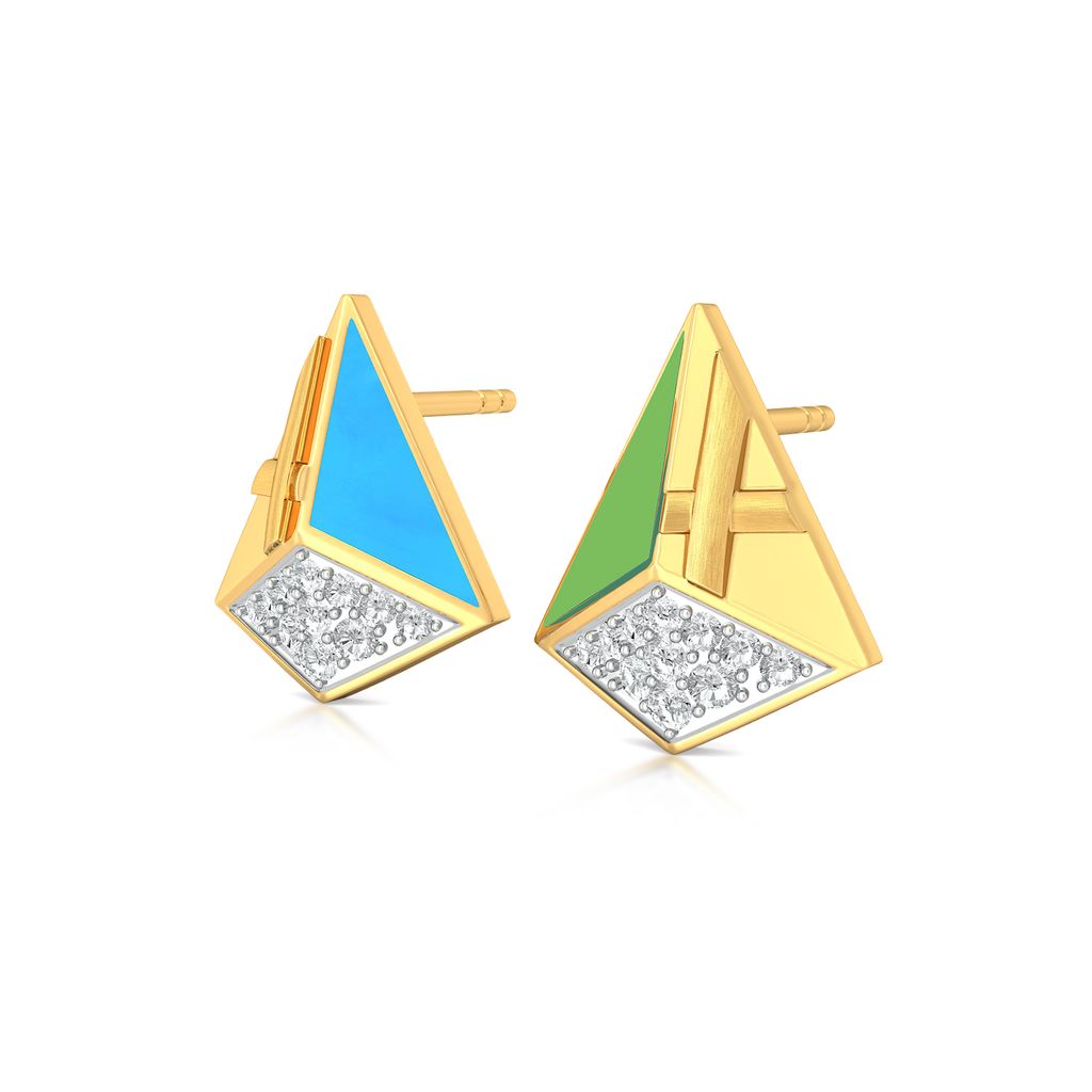 Mix it up Diamond Earrings