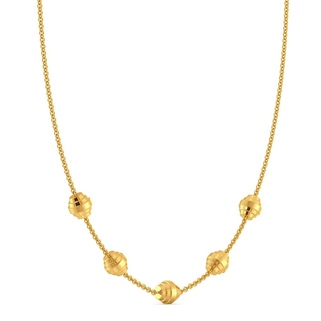 Pucker Up Gold Necklaces