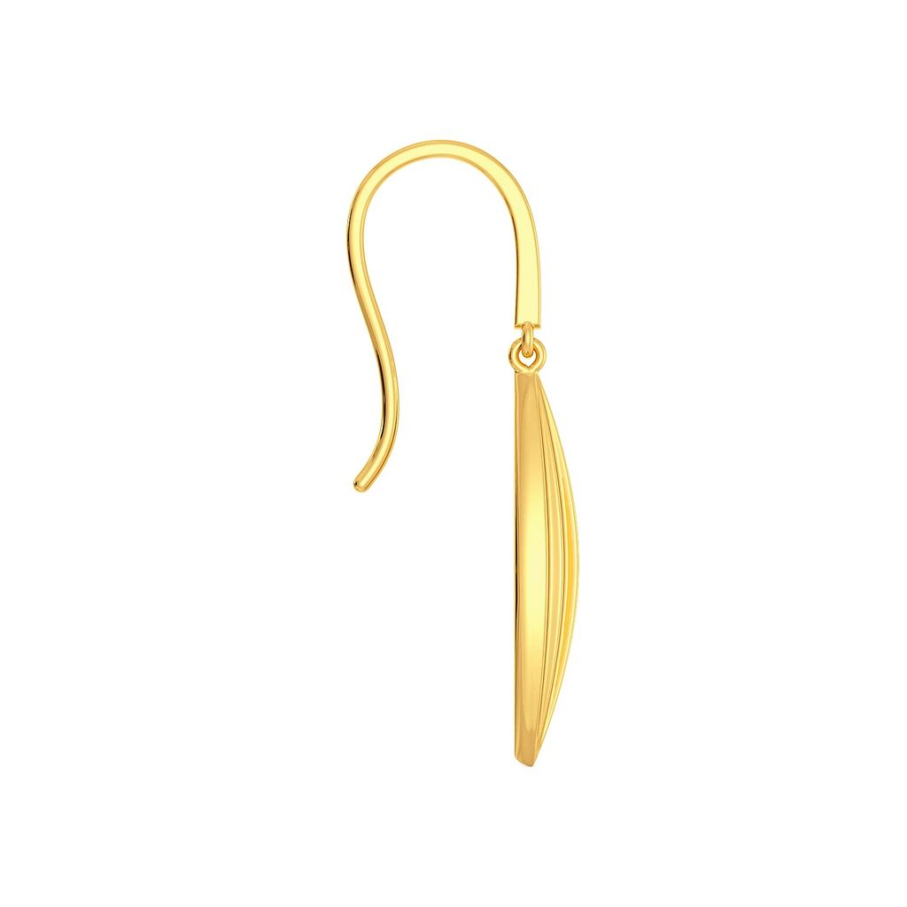 Frill Thrill Gold Earrings