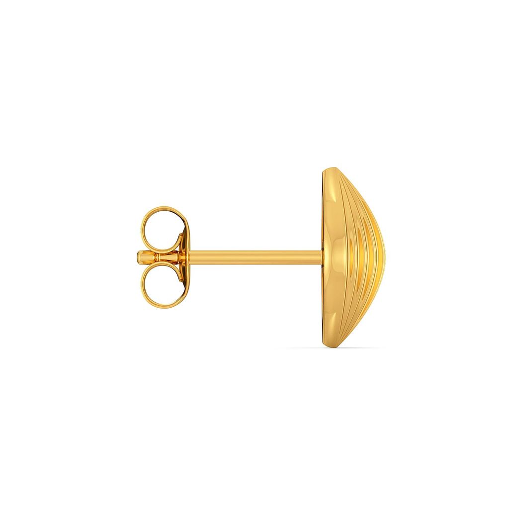Frill Thrill Gold Earrings