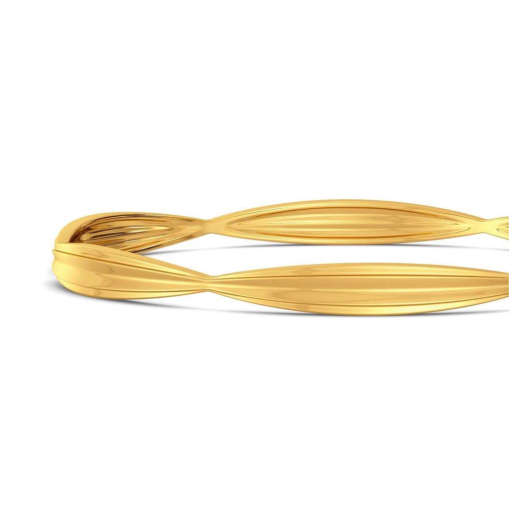 Frill Thrill Gold Bangles