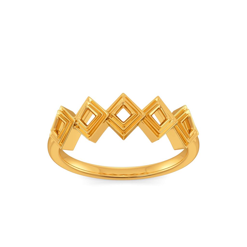 Rhombus Rucks Gold Rings alternate view 2