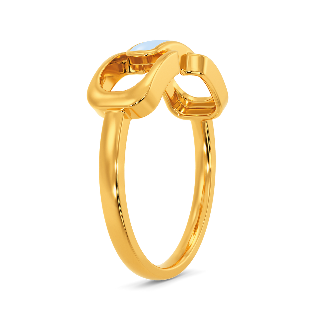 Ice Creamilicious Gold Rings image
