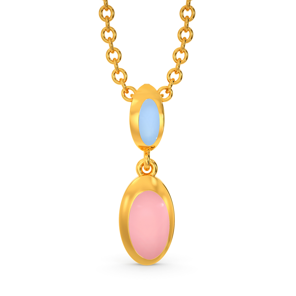 Dreamy Palette Gold Pendants