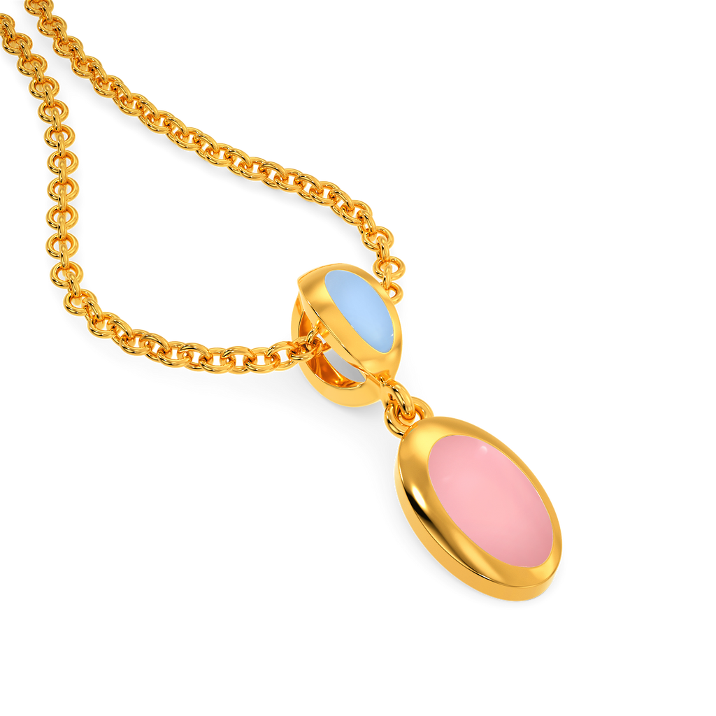 Dreamy Palette Gold Pendants