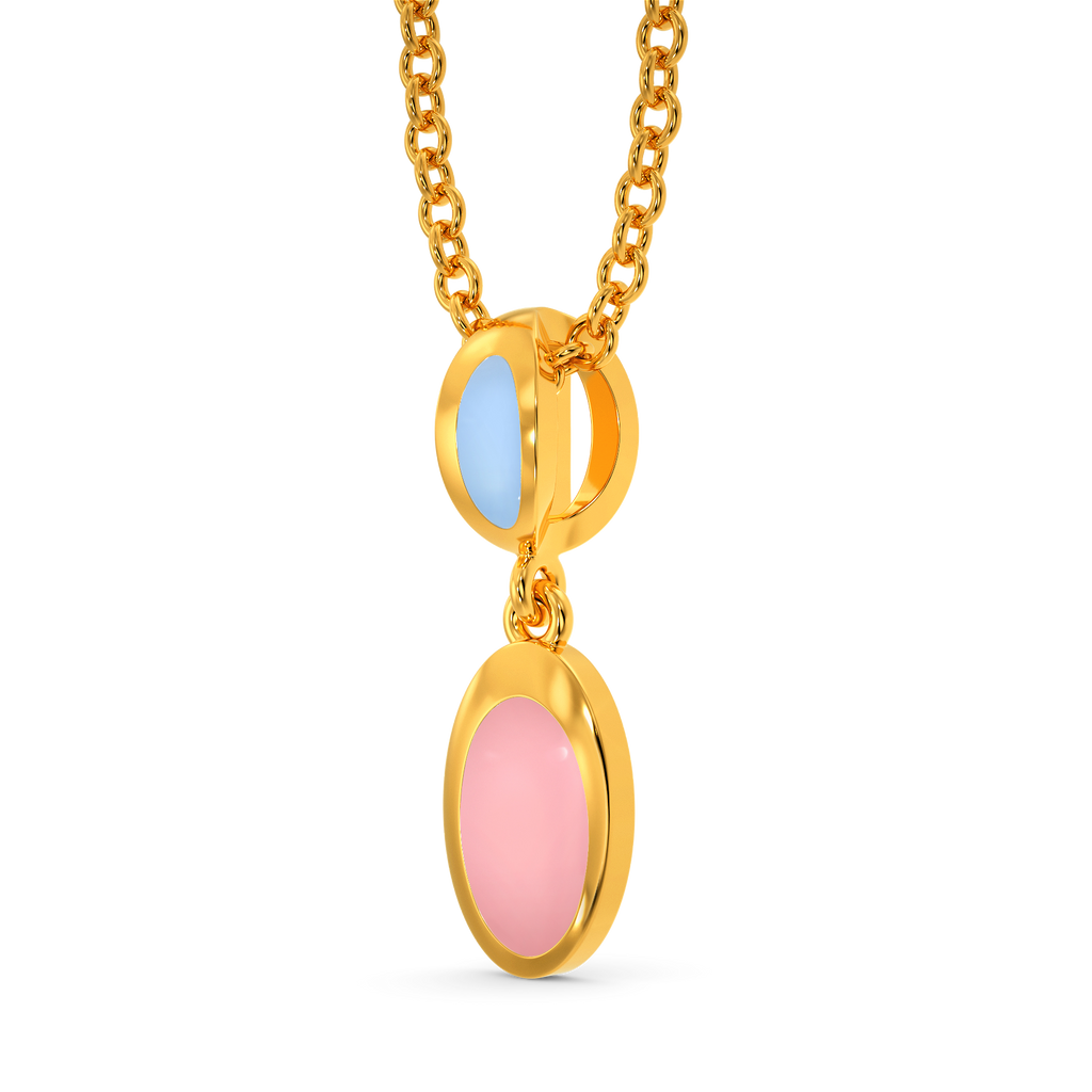 Dreamy Palette Gold Pendants