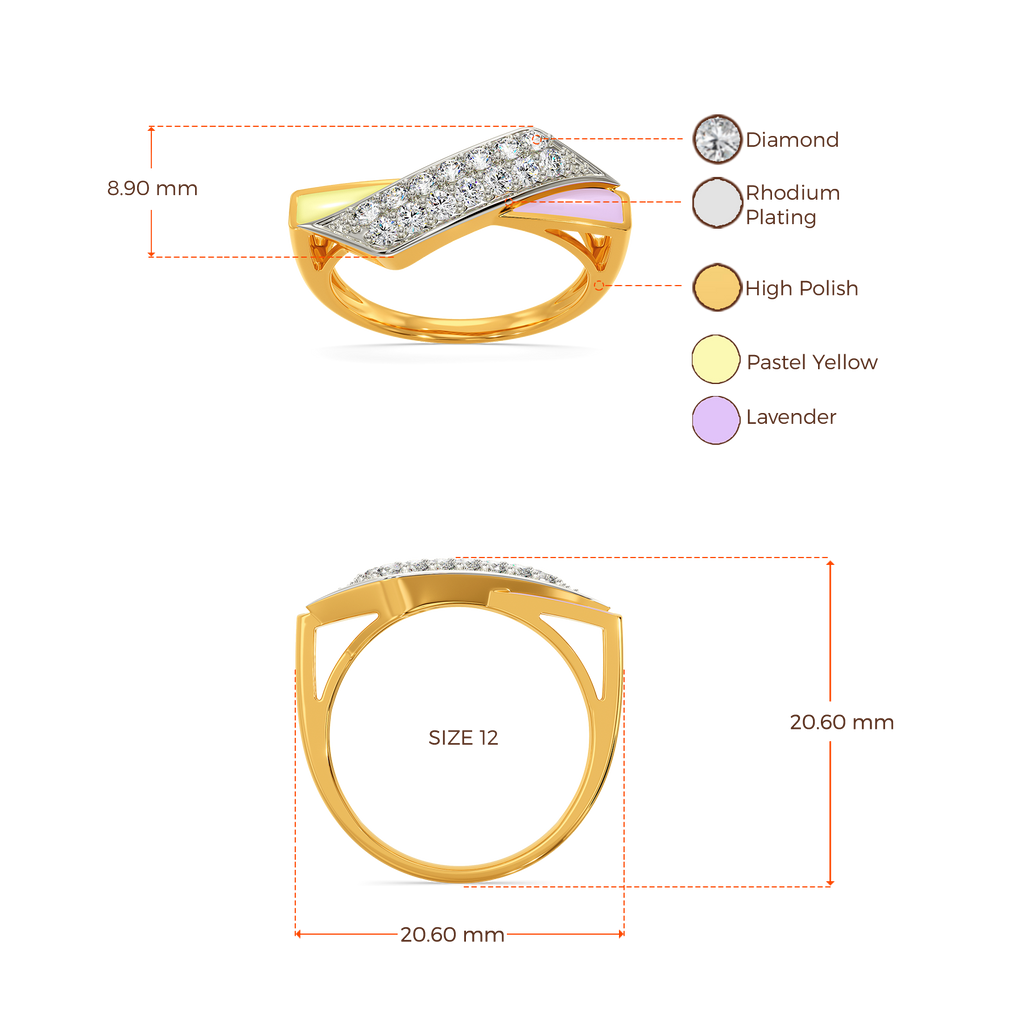 Scoop of Pastel Diamond Rings image