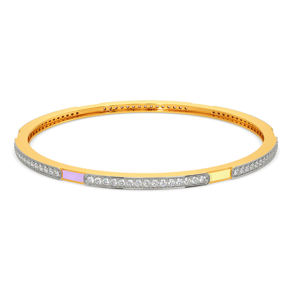Scoop of Pastel Diamond Bangles