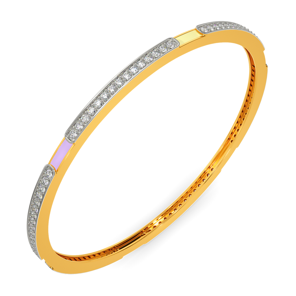 Scoop of Pastel Diamond Bangles