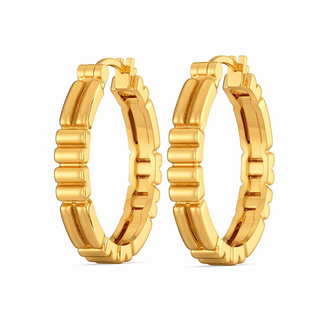 Pillow Portal Gold Earrings