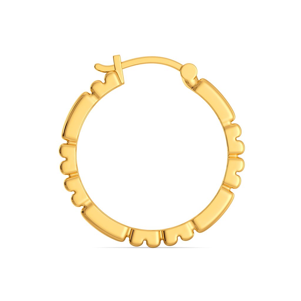 Pillow Portal Gold Earrings