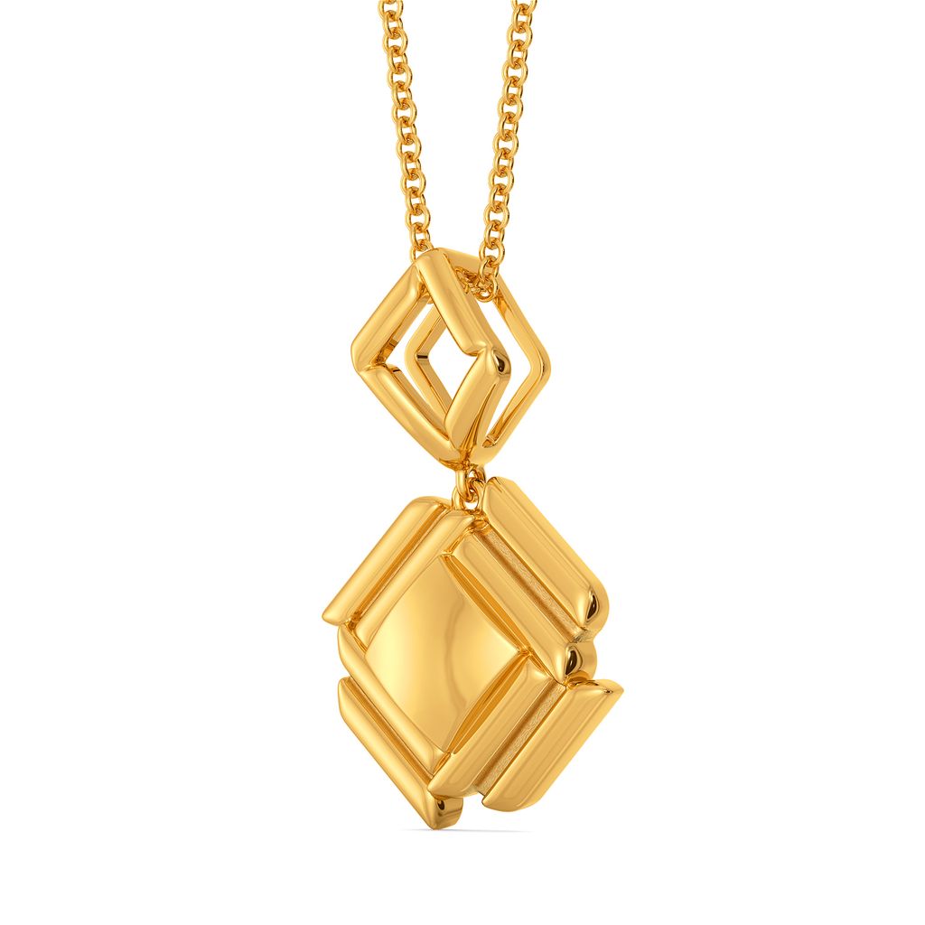 Volume Up Gold Pendants