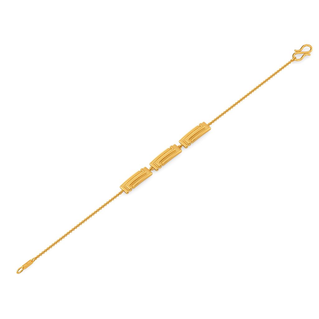 Puffer Lite Gold Bracelets