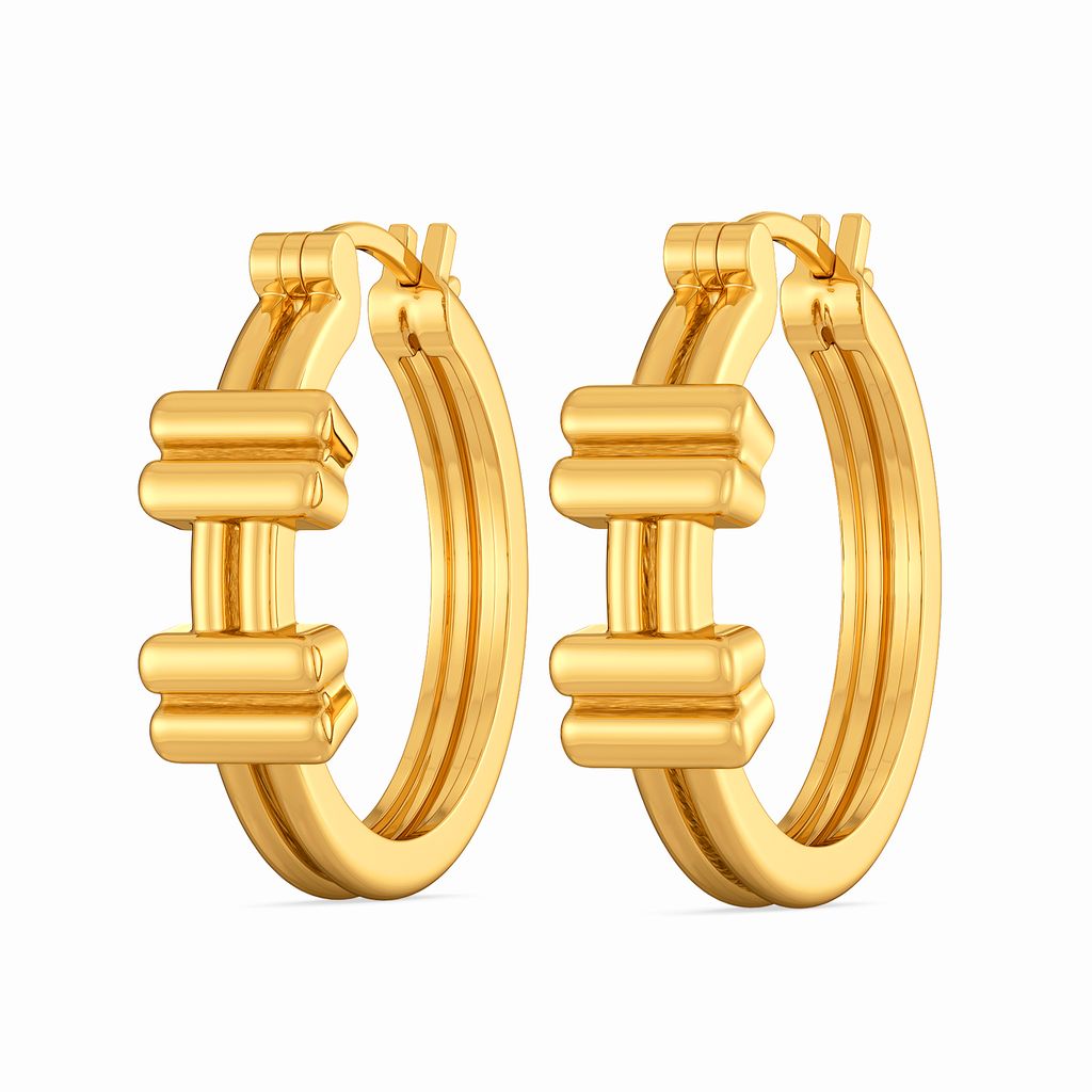 Billow Boost Gold Earrings