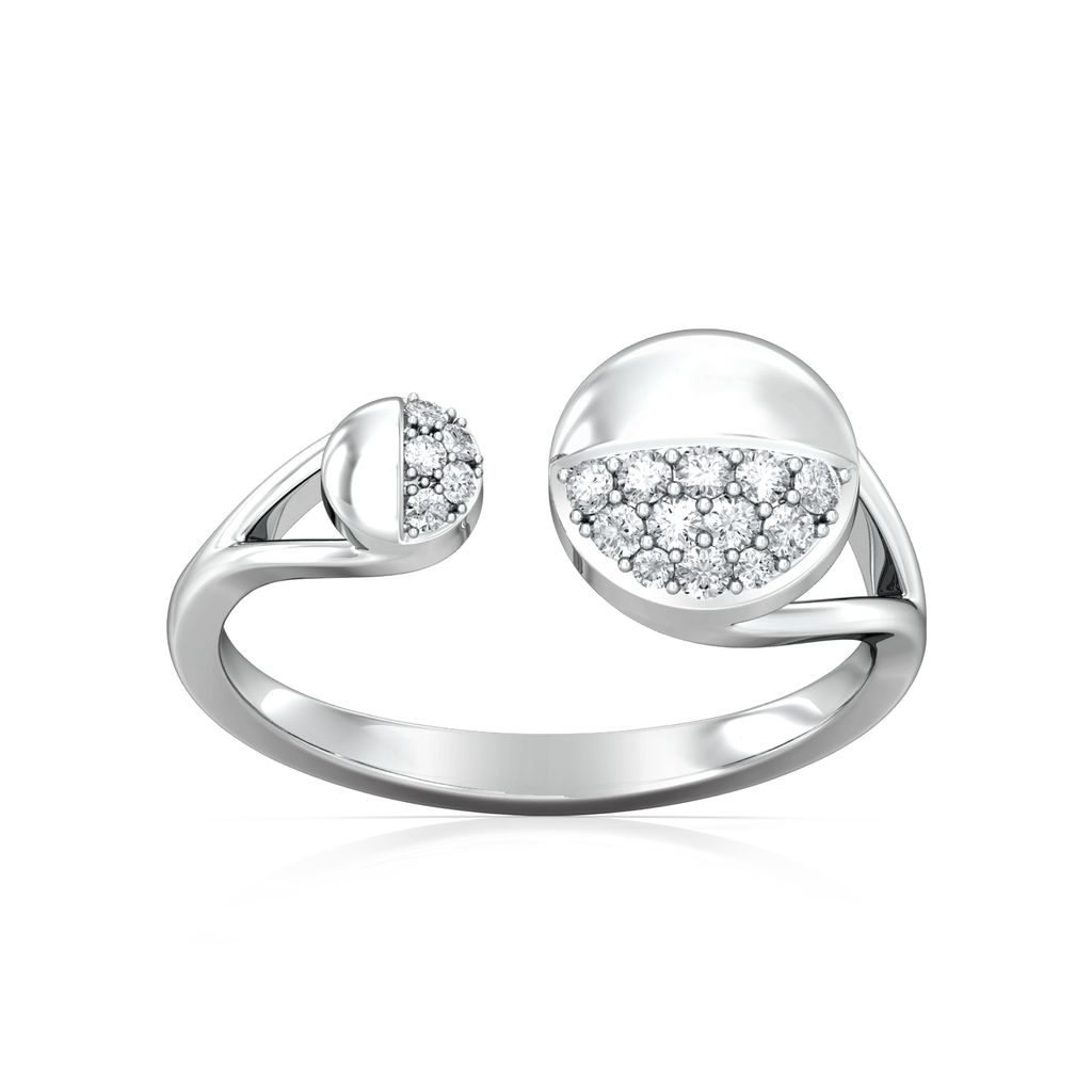 Buttoned Up Diamond Rings alternate view 3